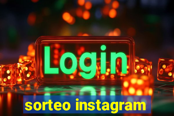 sorteo instagram